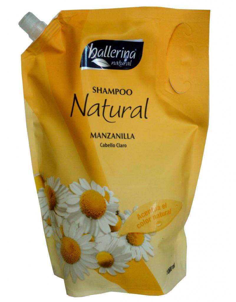 SHAMPOO BALLERINA DOY PACK 1000 ML MANZANILLA MIEL TIA S.A.